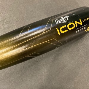 Rawlings Icon Composite Bat USSSA Certified (-13) 13 oz 26" (Used)