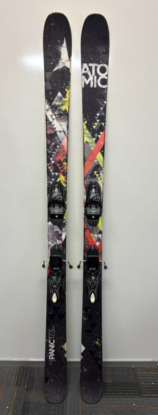 Atomic Panic 173cm 123-87-113.5 Twin-Tip Rocker Skis Marker Free 12.0 Bindings