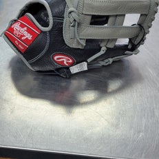 Used Rawlings WRS125HBGG BB/SB Glove RH Throw Black 12 1/2" 11497-S000150674