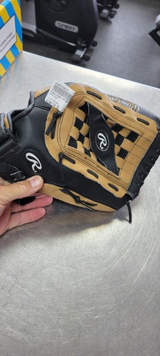 Used Rawlings SS14BR BB/SB Glove RH Throw Brown 14" 11497-S000150673