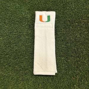 Miami Hurricanes Football Towel