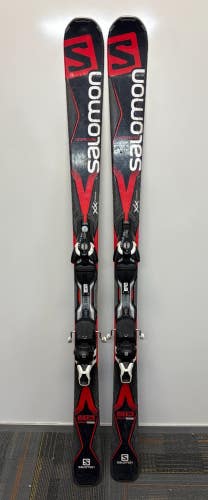 Salomon X-Drive 8.0 156cm 124-80-107 Rocker Skis Salomon XT10 Adjustable Binding