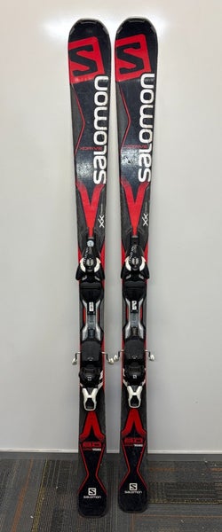 Salomon X-Drive 8.0 156cm 124-80-107 Rocker Skis Salomon XT10 Adjustable Binding