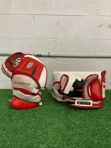 Senior Brian's Sub Zero 3 Pro Goalie Gloves & Blockers Full Right (Used)