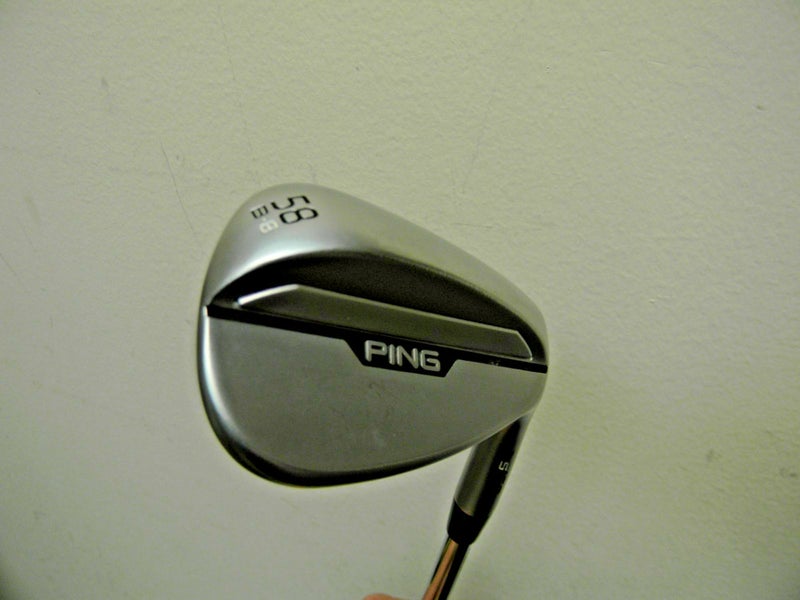 REAL CLEAN PING  Si59 58* SAND LOB WEDGE BLACK DOT B GRIND 8* BOUNCE