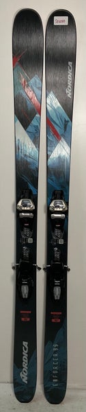 2026 Nordica 185cm Enforcer 99 Demo Skis With Marker Griffon Bindings  (Used)(SY2280)