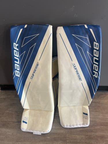 Bauer Supreme 1S OD1N Large Goalie Pads New