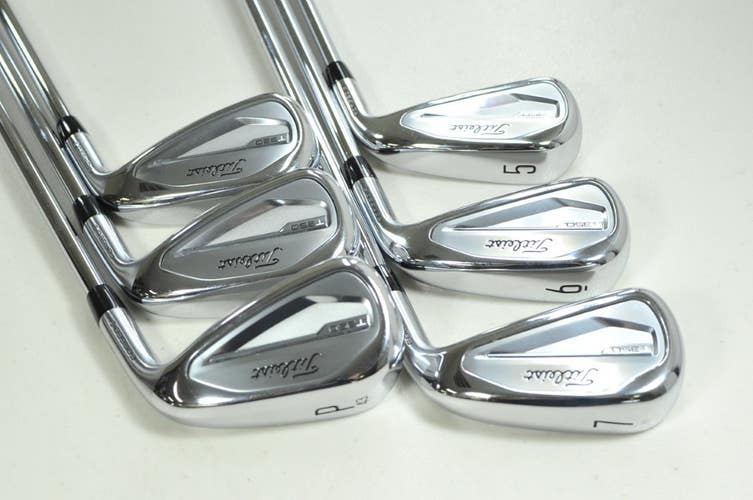 Titleist T350 2023 5-PW Iron Set Regular Flex Right AMT Red R300 Steel # 200274