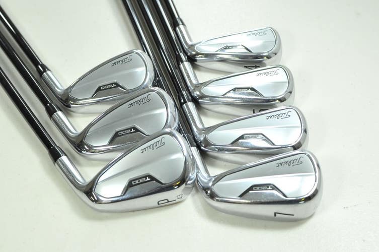 Titleist T200 2021 4-PW Iron Set Stiff Flex RH Tensei Blue AV Graphite # 200163