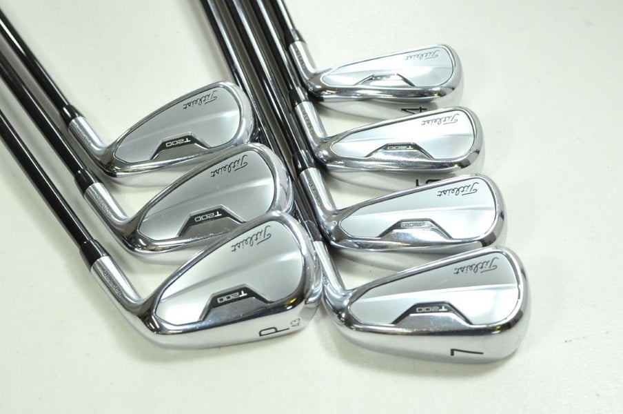 Titleist T200 2021 4-PW Iron Set Stiff Flex RH Tensei Blue AV Graphite # 200163