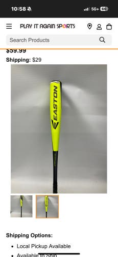 Easton S500 Alloy BBCOR Certified Bat (-3) 29 oz 32" (Used)