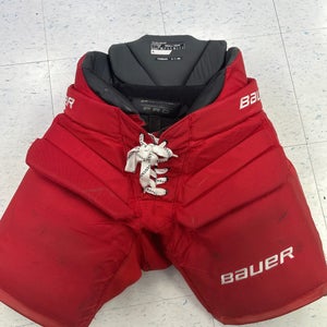 Senior Small Bauer Pro Hockey Goalie Pants (Used)