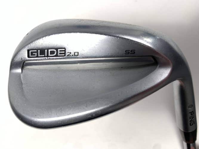 Ping Glide 2.0 Wedge 56* 12 Bounce Silver Dot Dynamic Gold Wedge Steel Mens RH