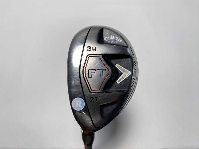 Callaway FT Hybrid 2008 3 Hybrid 21* Fujikura Fit On M Regular Graphite Mens LH
