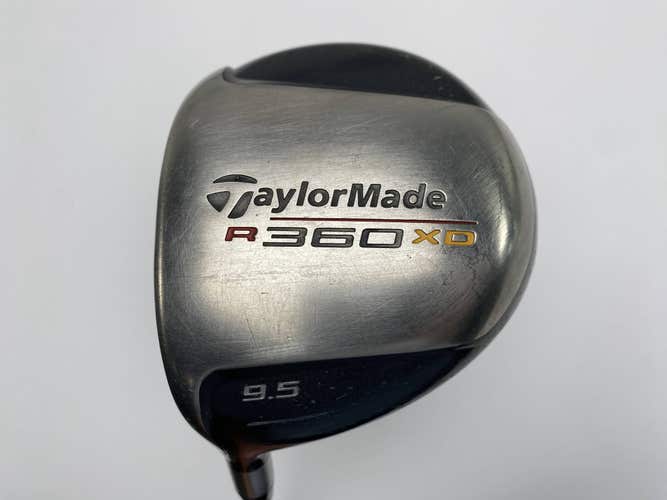 TaylorMade R360 XD Driver 9.5* 60g Stiff Graphite Mens LH