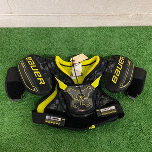 Large Youth Bauer Supreme Mach Shoulder Pads (Used)