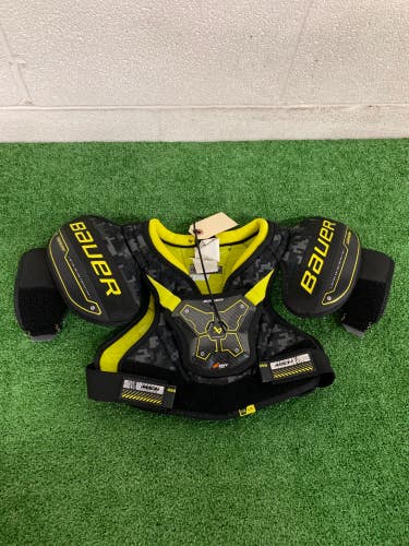 Large Youth Bauer Supreme Mach Shoulder Pads (Used)