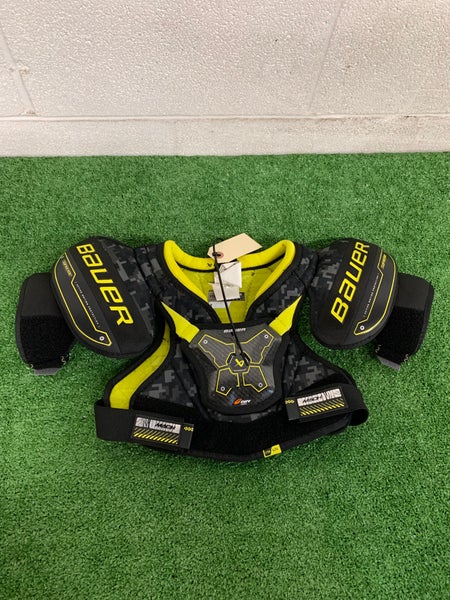 Large Youth Bauer Supreme Mach Shoulder Pads (Used)