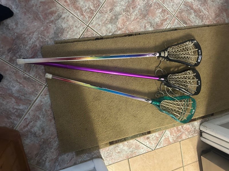 Lot of 3 girls women’s lacrosse sticks