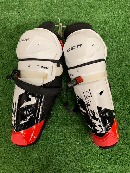 Junior CCM Jetspeed FT485 Shin Pads 12" (Used)