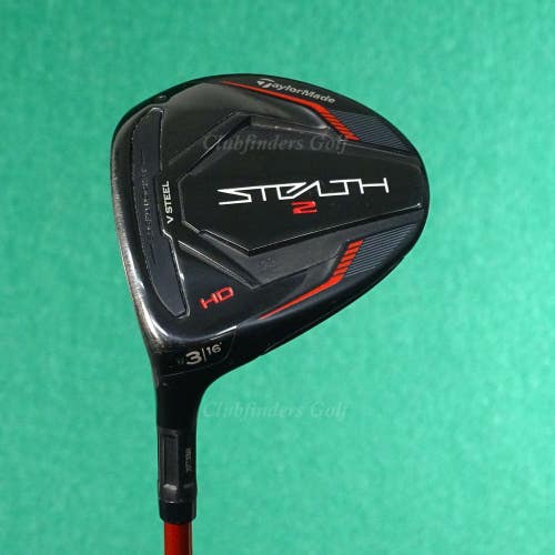 LH TaylorMade Stealth 2 HD 16 Fairway Wood 3 Fujikura Speeder NX 50-R Regular