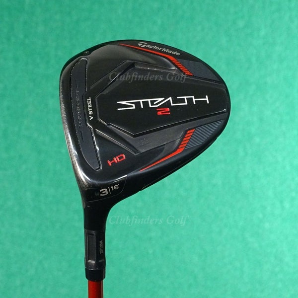 LH TaylorMade Stealth 2 HD 16 Fairway Wood 3 Fujikura Speeder NX 50-R Regular