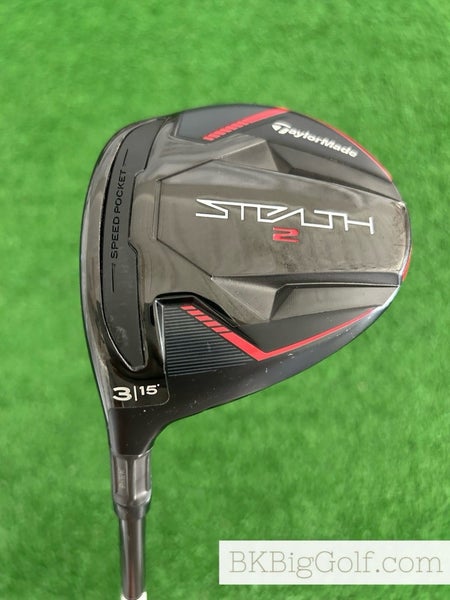 LH Taylormade Stealth 2 Fairway 15 Degree 3 Wood / Stiff