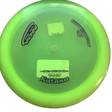 Used Innova BLIZZARD KATANA Disc Golf Driver Neon Green 11479-S000399883