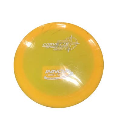 Used Innova STAR CORVETTE Disc Golf Driver Yellow 11479-S000399879