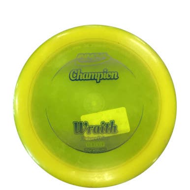 Used Innova CHAMPION WRAITH Disc Golf Driver Yellow 11479-S000399855