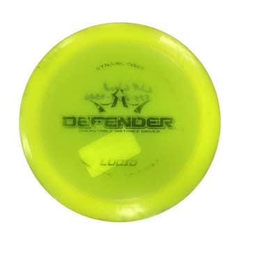 Used Dynamic Discs LUCID DEFENDER Disc Golf Driver Yellow 11479-S000399848