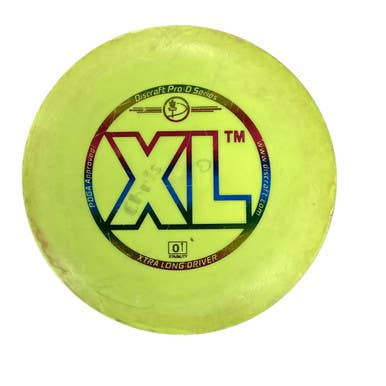 Used Discraft PRO D XL Disc Golf Driver Yellow 11479-S000399828
