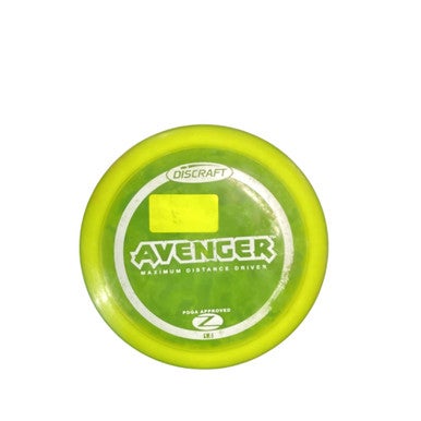 Used Discraft Z AVENGER Disc Golf Driver Yellow 11479-S000399826