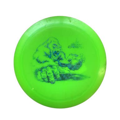 Used Discraft CRANK Disc Golf Driver Green 11479-S000399797