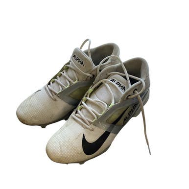 Used Nike Adult FB Cleats White Senior 12 11479-S000399739