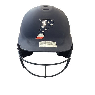Used RIP-IT BATTING HELMET Batting Helmet w/Mask Navy Blue S/M 11479-S000399691