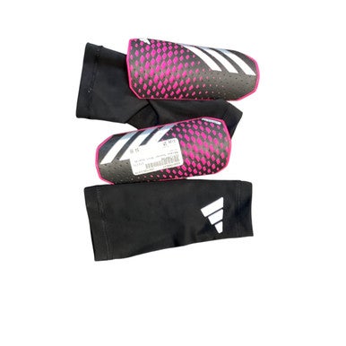 Used Adidas Soccer Shin Guards Junior Black SM 11479-S000399677