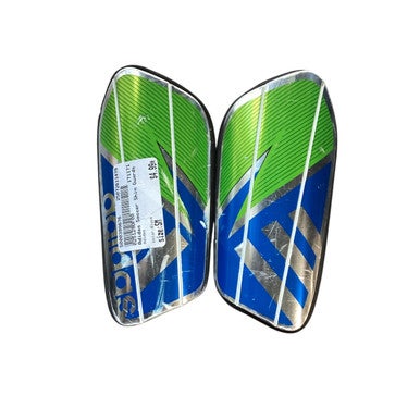 Used Adidas Soccer Shin Guards Junior Black SM 11479-S000399676