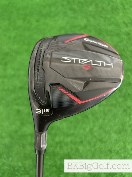 LH Taylormade Stealth 2 Fairway 15 Degree 3 Wood / Stiff