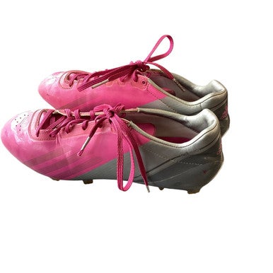 Used Adidas ADIZERO Adult FB Cleats Pink Senior 9.5 11479-S000399651