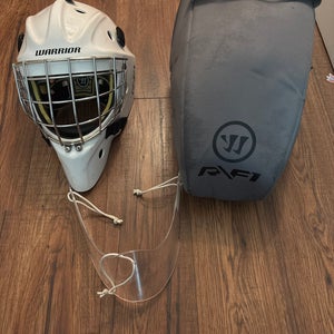 Intermediate Warrior R/F1 Goalie Mask (Used)
