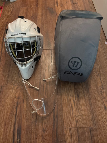 Intermediate Warrior R/F1 Goalie Mask (Used)