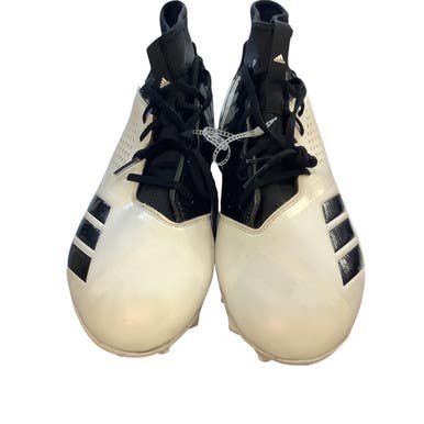 Used Adidas Adult FB Cleats White Senior 15 11479-S000399920