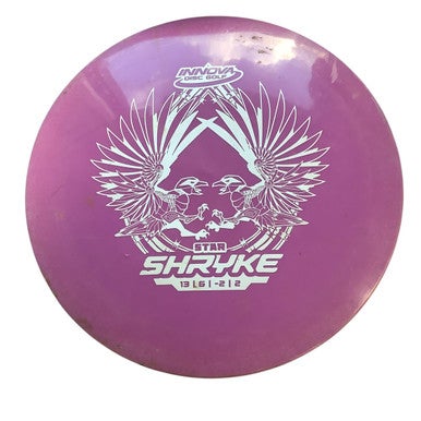Used Innova STAR SHRYKE Disc Golf Driver Purple 11479-S000399889