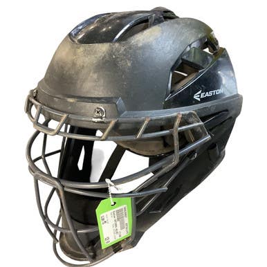 Used Easton CATCHERS HELMET Catchers Helmet w/Mask Black MD 11479-S000399627