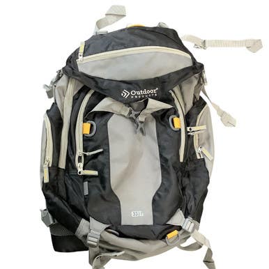 Used Outdoor Products HIKING BACKPACK Backpack Grey 11479-S000399610