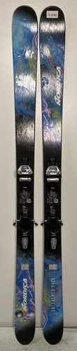 2026 Nordica 186cm Unleashed 98 CA Demo Skis With Marker Griffon Bindings (Used)(SY2284)