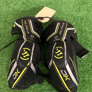 Youth Small Warrior Alpha DX Elbow Pads (Used)