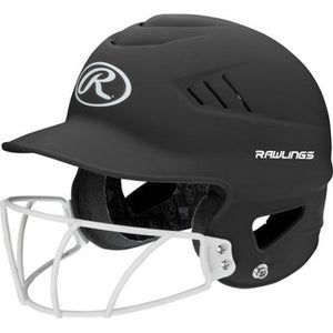 New Rawlings COOLFLO Batting Helmet w/Mask 11479-COOLFLO