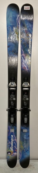 2026 Nordica 180cm Unleashed 98 CA Demo Skis With Marker Griffon Bindings (Used)(SY2285)